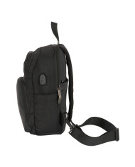 Rucksack Safta Black Black 18 x 34 x 12 cm