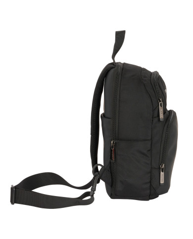 Rucksack Safta Black Black 18 x 34 x 12 cm