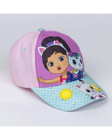 Child Cap Gabby's Dollhouse Turquoise