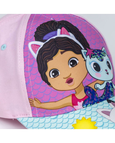 Child Cap Gabby's Dollhouse Turquoise
