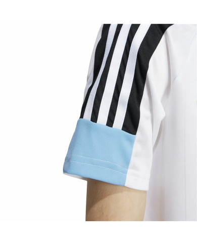 Child's Short Sleeve T-Shirt Adidas Nations White