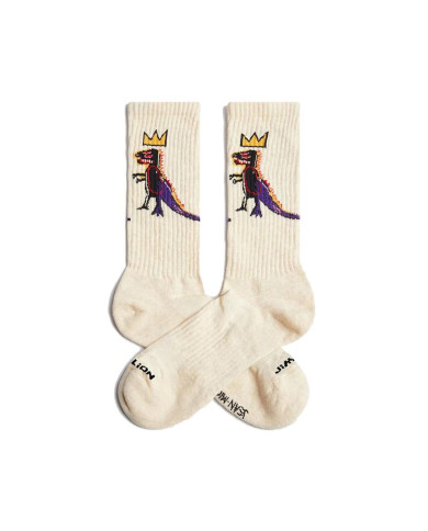 Socks Jimmy Lion Athletic Basquiat Pez Dis Brown