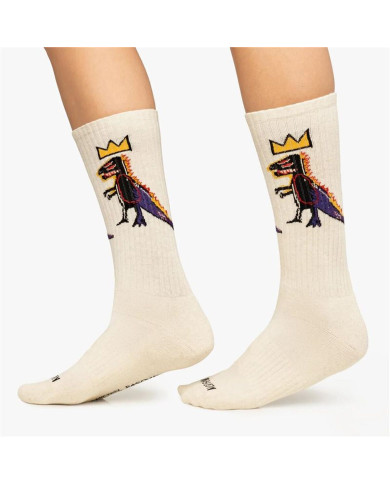 Socks Jimmy Lion Athletic Basquiat Pez Dis Brown