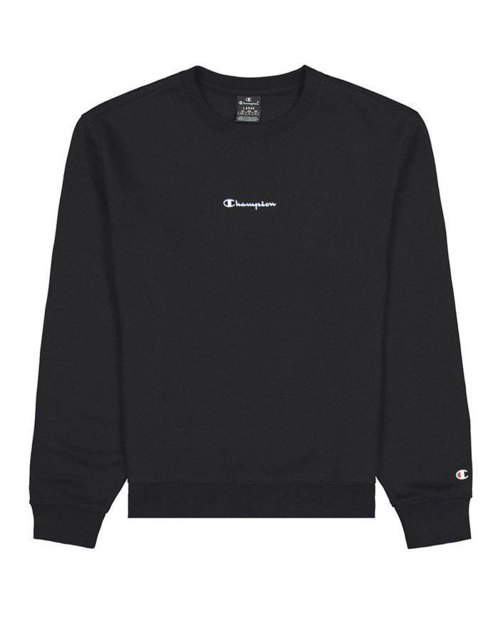 Men’s Sweatshirt without Hood Champion Basket Graphic M Black
