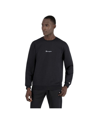 Men’s Sweatshirt without Hood Champion Basket Graphic M Black