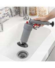 Universal Compressed Air Unblocking Gun with Adaptors KlinGun InnovaGoods
