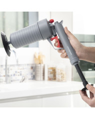 Universal Compressed Air Unblocking Gun with Adaptors KlinGun InnovaGoods