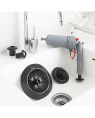 Universal Compressed Air Unblocking Gun with Adaptors KlinGun InnovaGoods