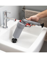 Universal Compressed Air Unblocking Gun with Adaptors KlinGun InnovaGoods