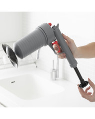 Universal Compressed Air Unblocking Gun with Adaptors KlinGun InnovaGoods