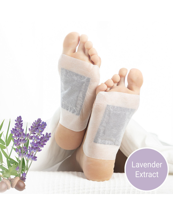 Detox Foot Patches Lavender InnovaGoods 10Units