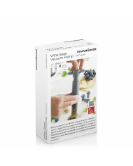 Vacuum Pump and Wine Stoppers Winuum InnovaGoods (4 caps)