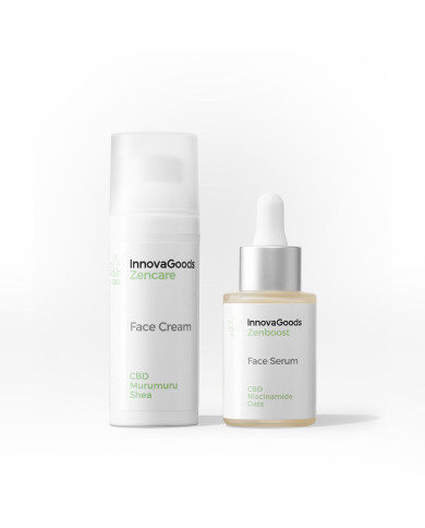 Face Moisturising Duo Pack CBD InnovaGoods