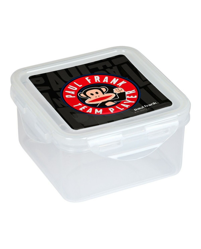 Lunch box Paul Frank Team player Polyurethane Black (13 x 7.5 x 13 cm)
