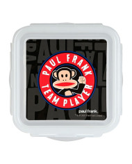 Lunch box Paul Frank Team player Polyurethane Black (13 x 7.5 x 13 cm)