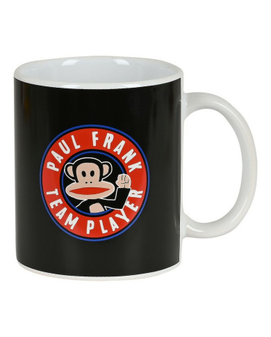 Mug Paul Frank Team player Ceramic Black (350 ml)