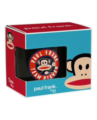 Mug Paul Frank Team player Ceramic Black (350 ml)