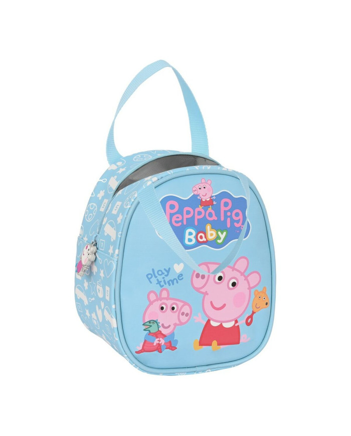 Thermal Lunchbox Peppa Pig Baby Blue 19 x 22 x 14 cm