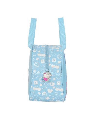 Thermal Lunchbox Peppa Pig Baby Blue 19 x 22 x 14 cm