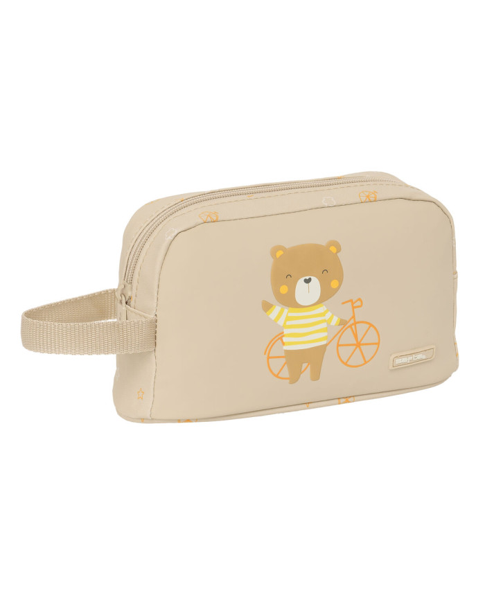 Thermal Lunchbox Safta Bear Beige 21.5 x 12 x 6.5 cm