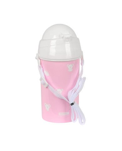 Water bottle Safta Koala Pink PVC 500 ml