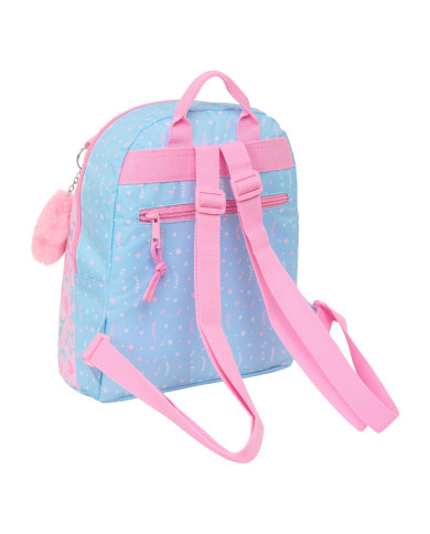 Rucksack BlackFit8 Smile Pink Light Blue 25 x 30 x 13 cm Mini