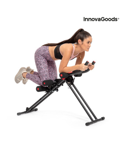 Folding Abdominal Machine with Exercise Guide InnovaGoods V0103487 (Refurbished B)