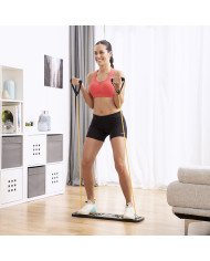 Push-Up Board with Resistance Bands and Exercise Guide Pulsher InnovaGoods