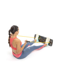 Push-Up Board with Resistance Bands and Exercise Guide Pulsher InnovaGoods