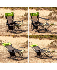 Folding Lounger Camping Chair Kampfort InnovaGoods