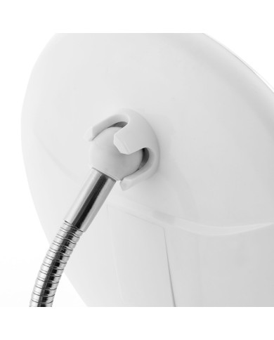 LED magnifying mirror with Flexible Arm and Suction Pad Mizoom InnovaGoods