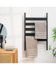 Electric Wall or Floor Towel Rail InnovaGoods Carbon steel 5 Bars (Refurbished C)