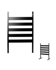 Electric Wall or Floor Towel Rail InnovaGoods Carbon steel 5 Bars (Refurbished C)
