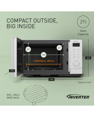 Microwave with Grill Panasonic NN-GD34QWEPG White (Refurbished A)