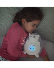 Hedgehog Soft Toy with White Noise and Nightlight Projector Spikey InnovaGoods