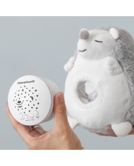 Hedgehog Soft Toy with White Noise and Nightlight Projector Spikey InnovaGoods
