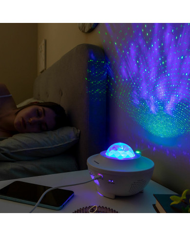 LED Star Projector with Speaker Sedlay InnovaGoods