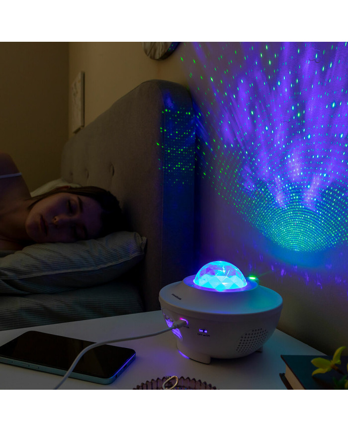 LED Star Projector with Speaker Sedlay InnovaGoods