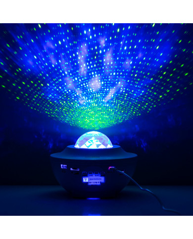LED Star Projector with Speaker Sedlay InnovaGoods