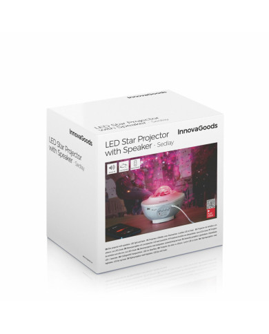 LED Star Projector with Speaker Sedlay InnovaGoods