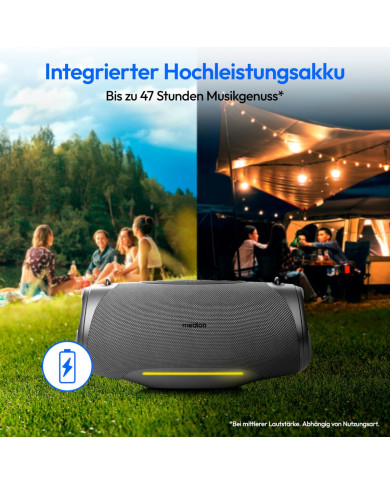 Portable Bluetooth Speakers Medion 50077074 Anthracite (Refurbished A)