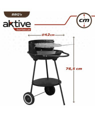 Coal Barbecue with Wheels Aktive Black (Refurbished B)