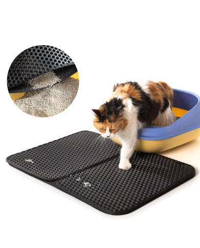 Cat Litter Tray Mat Clikatt InnovaGoods
