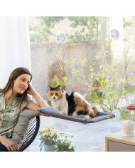 Hanging Cat Hammock Catlax InnovaGoods