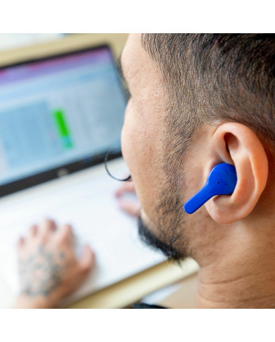 Wireless Earphones with Charging Case Blue InnovaGoods