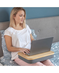 Portable Laptop Desk with Storage Tray Larage InnovaGoods