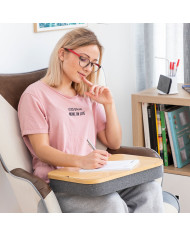 Portable Laptop Desk with Storage Tray Larage InnovaGoods