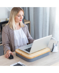Portable Laptop Desk with Storage Tray Larage InnovaGoods
