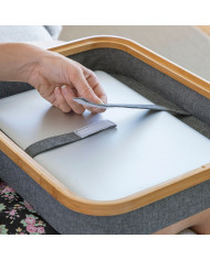 Portable Laptop Desk with Storage Tray Larage InnovaGoods