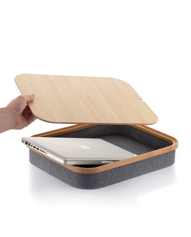 Portable Laptop Desk with Storage Tray Larage InnovaGoods